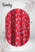 Vestido Corto Rojo Estampado - Twenty Boutique