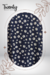 Vestido Corto Azul Margaritas - Twenty Boutique