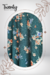 Vestido Corto Verde Estampado - Twenty Boutique