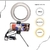 Ringlinght Iluminação Anel Luz 8 Polegada 20cm Com Mini Tripé Suporte Celular