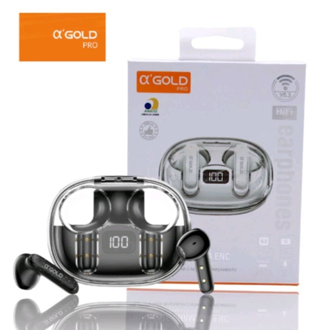 Fone de ouvido Auricular bluetooth v5.3 à prova d 'água ipx6 músicas, ligação e games A´Gold fn-bt38