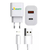 Kit carregador turbo 9.1A 40w modelo duplo de carga rápida USB+tipo c - loja online