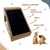 Arranhador Rampa para Gatos com Placa Carpete preto Para Felinos 39x25cm Mdf