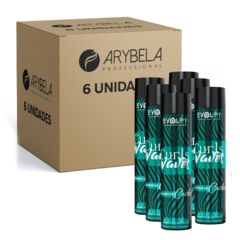 PACK 6 UN - ATIVADOR DE CACHOS CURLS AND WAVES - 300ml - EVOLPY LISS