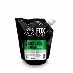REFIL LOÇÃO PÓS BARBA VERDE 500ML FOX FOR MEN