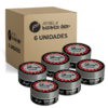 PACK 6 UN - CERA MODELADORA NEON CASSINO ROYALE EFEITO MOLHADO 150G - JHONY BARBER