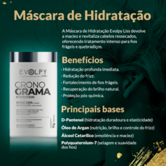 CRONOGRAMA MÁSCARA HIDRATAÇÃO 1Kg EVOLPY LISS - comprar online