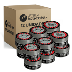 PACK 12 UN - CERA MODELADORA NEON CASSINO ROYALE EFEITO MOLHADO 150G - JHONY BARBER