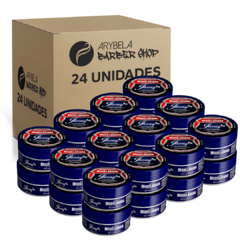 PACK 24 UN - CERA MODELADORA STREET SPORT EFEITO NATURAL 150G - JHONY BARBER