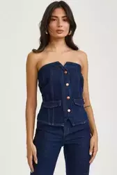 Calça Wide Leg Alta Thassia Seixas