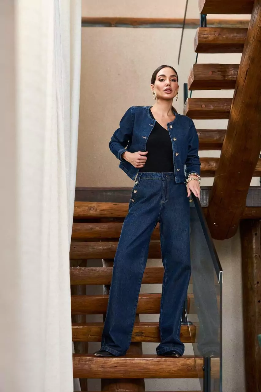 Calça Wide Leg Radija