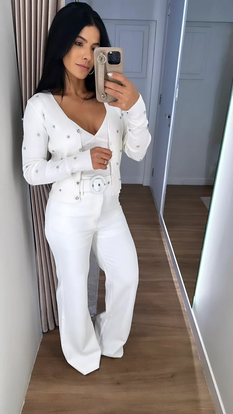 Conjunto Blusa com Aplicação