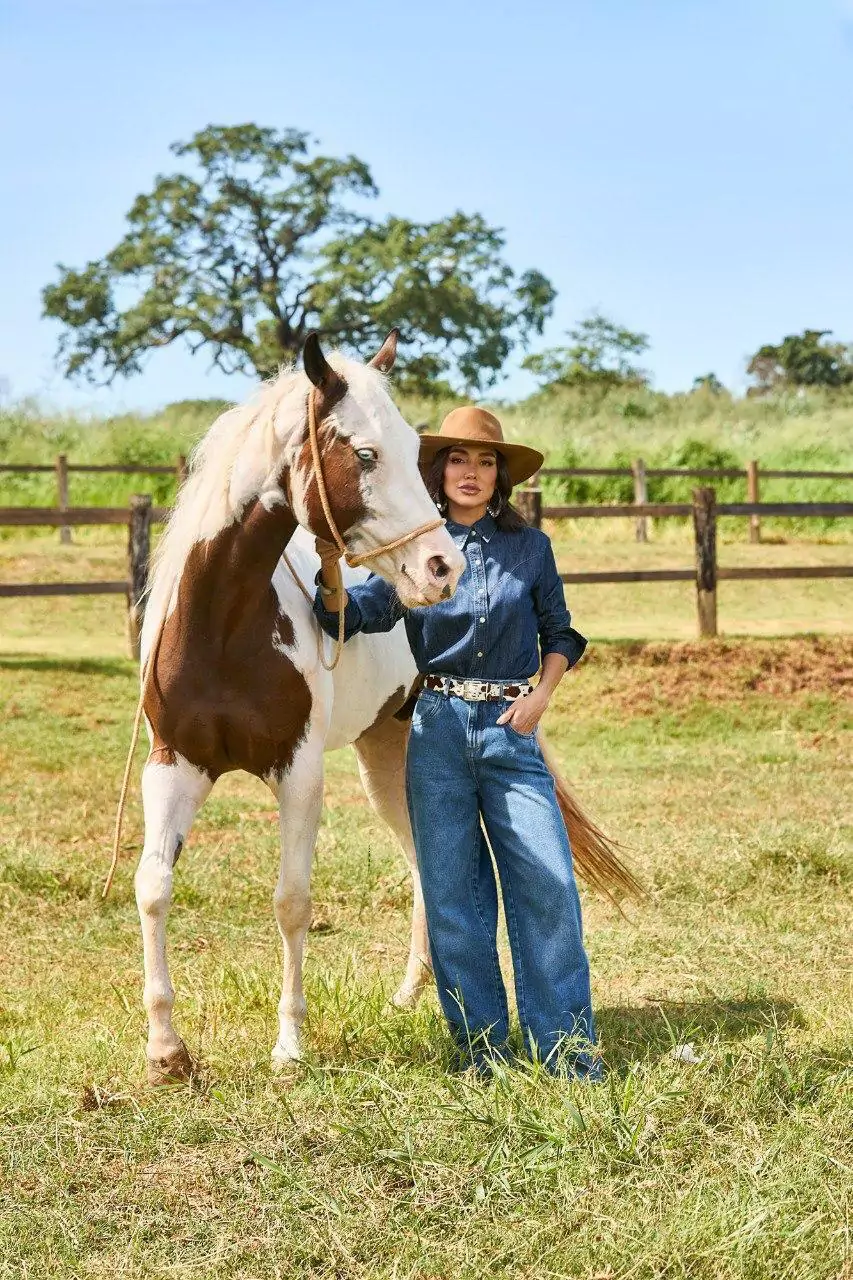 Calça Wide Leg Barrel