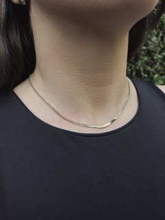 CHOKER DE MALHA DE FITA