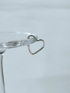 Piercing Fake Coração Liso