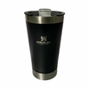 Vaso térmico con destapador Negro