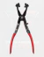 Alicate para Abraçadeiras Elásticas Ponta Curva R19401002 Gedore Red