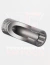 RAVEN 721310 - Soquete longo com abertura lateral e encaixe estriado aberto de 17 mm, para porca do tubo de óleo dos injetores dos Motores