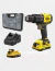 Kit Parafusadeira/Furadeira de Impacto 20V SCD712D2KA-BR com 2 Baterias, Carregador e 100 Peças Stanley Título SEO: