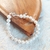 Pulseira de Prata e Pérola