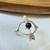 Anel de Prata e Pedra Onix Flecha - comprar online
