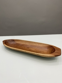 Tábua Saladeira Petisqueira De Madeira Artesanato - Império das Coisas