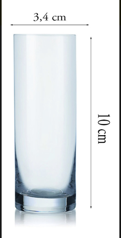 Jogo De 6 Copos Para Shot 60ml Em Cristal Barware Bohemia - loja online