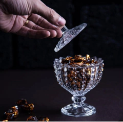 Potiche Com Pé De Cristal - comprar online
