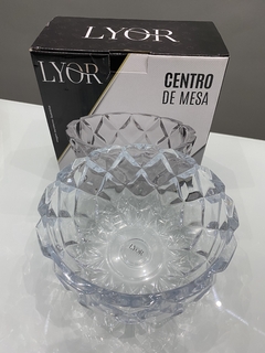 Centro De Mesa Cristal Deli Diamond Lyor - Império das Coisas