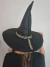 Chapéu de Bruxa - Preto com ponto russo - comprar online