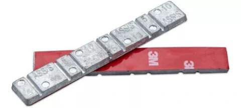 CONTRAPESO CHUMBO ADESIVO/COLANTE BALANCEAMENTO 10/5 - 60G - ASSIS
