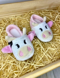 PANTUFINHA VAQUINHA MEL na internet