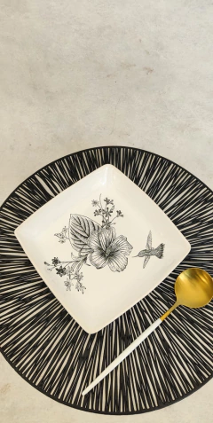 BANDEJA CERAMICA CHICA - Bendita Casa