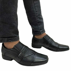 Combo 2 Pares Sapato Social Masculino Confortáveis Em Couro KIT16
