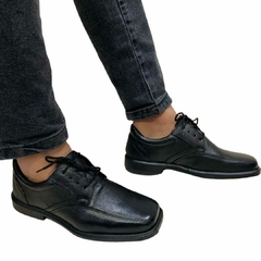 KIT 2 Pares Sapato Masculino Em Couro Social Super Confortável KIT07 - comprar online