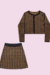 Conjunto Pied Poule Tricot - YOU ASK KIDS