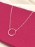 CHOKER CÍRCULO PRATA - loja online