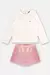 Conjunto Infantil com Blusa e Shorts Xadrez Up Baby / Rosa - Preto na internet