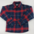 Camisa Xadrez Pedrinho - Vermelho e Azul Marinho