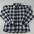 Camisa Xadrez Quinzinho - Preto e Branco
