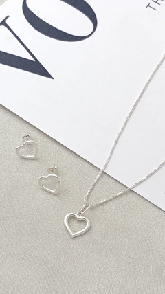 Conjunto de Coração Vazado - comprar online