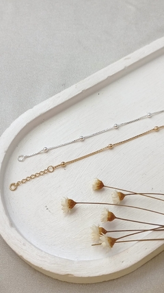 Pulseira Veneziana com Bolinha - comprar online