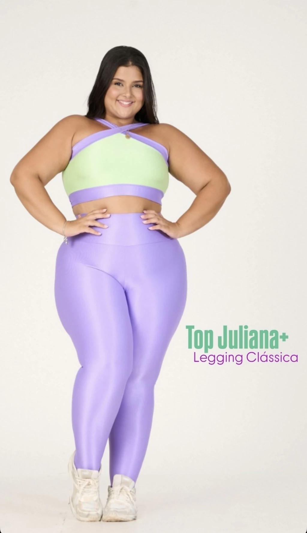 Conjunto Plus Size bicolor - Juliana