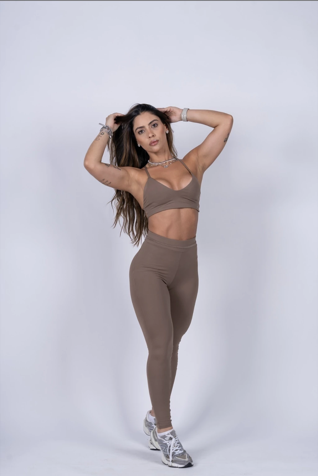 Conjunto Calça Moving Amêndoa