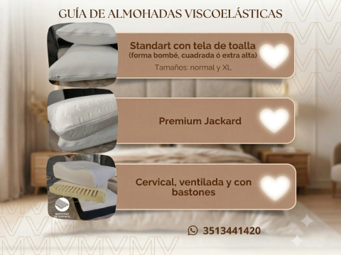 Almohadas Viscoelásticas