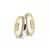ALIANÇA 4,3MM ESPECIAL ABAULADA, ANATÔMICA AÇO E OURO 416 (10K) - comprar online