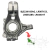 Manga De Eixo Dianteiro Lado Direito Range Rover Evoque 2.0 L538 2011-2020 (BJ323K185AG, LR087153, LR055289, LR044017) - loja online