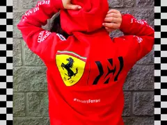 CAMPERA FRIZA INVISIBLE LECLERC SAINZ FERRARI F1 2021 BUZO ANTIFLAMA - Dinasty