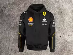 BUZO CANGURO FERRARI F1 2024 TEAM LECLERC SAINZ - tienda online