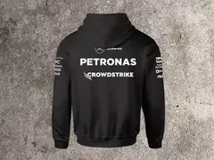 BUZO CANGURO MERCEDES F1 2024 TEAM HAMILTON RUSSELL - comprar online